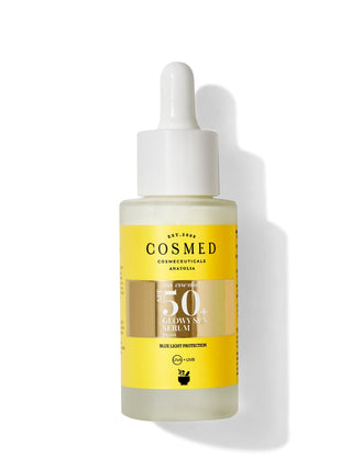 Cosmed Sunscreen Spf50 Sun Serum - Sun Serum - Under Makeup 30 ml - By Baano