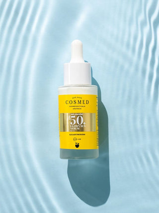 Cosmed Sunscreen Spf50 Sun Serum - Sun Serum - Under Makeup 30 ml - By Baano