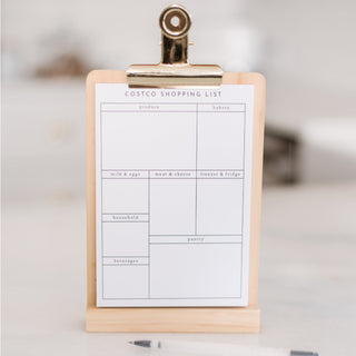 Costco Shopping List Notepad - By Baano