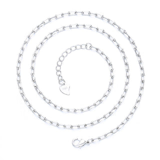 18K Gold Paper Clip Necklace