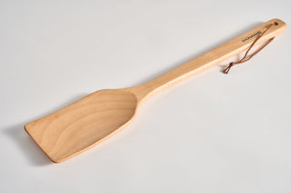 Extra Long Wooden Spatula - 18-inch Heavy Duty Stir Paddle for Cooking in Big Pots & Wall Décor - Solid Natural Hard Wood Large Spatula. - By Baano