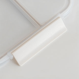 Glass Bento Box - 3 Sections (Vanilla)