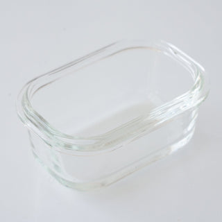 Mini Glass Container Set - Rectangular (Vanilla)