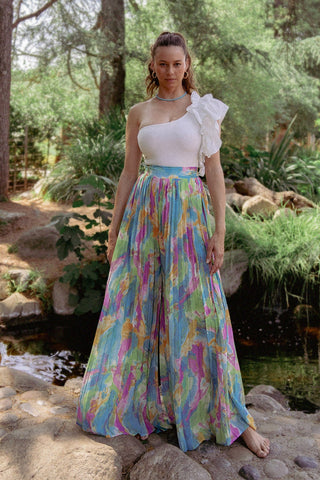 MAGNOLIA SANTA CATERINA WOVEN PANTS - By Baano