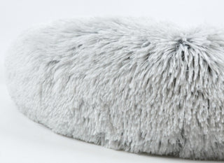 Mr. Peanut's 28" OrthoPlush® Pet Bed - Snowflake White Two Tone - By Baano