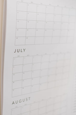 2025 Printed Calendar - By Baano