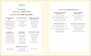 Date Night Cookbook and Activities for Couples: Recipes and Games for a Romantic Night In (Spiral Bound) - By Baano