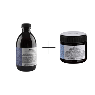 Davines Alchemic Silver Shampoo 280ml + Davines Alchemic Silver Conditioner 250ml Chivela