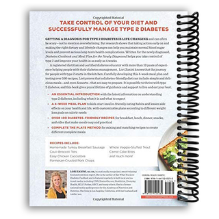 Diabetic Cookbook & Meal Plan (Spiral Bound) - By Baano