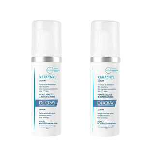 Ducray Keracnyl Blemish and Wrinkle Serum 30 ml -2 Pack Chivela