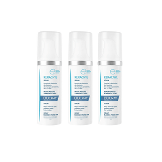 Ducray Keracnyl Blemish and Wrinkle Serum 30 ml 3 Pack Chivela