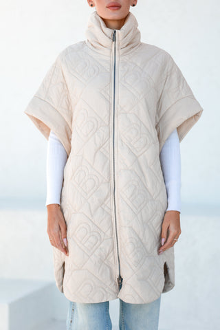 Bianca Relaxed Fit Embossed Vest