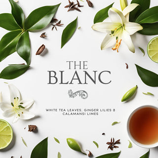 The Blanc (15oz Double Wick) - Notes: White Tea, Ginger Lilies & Calamansi Limes - By Baano