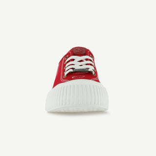 COURT ROYALE: VULCANIZED COURT SHOE - RED - By Baano