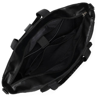 Voyage 25L Twill and Vegan Leather Weekender Tote Bag Travellty