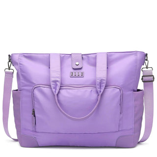 Voyage 25L Twill and Vegan Leather Weekender Tote Bag Travellty