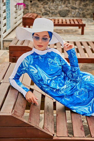 Lycra Sax Burkini Modest Swimwear M2304 - By Baano