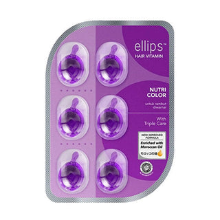 Ellips Nutri Color Dyed Hair Vitamin 6 Capsules - By Baano