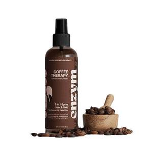 Enzym Cosmetics Natural Coffee Tonic Hair (Anti-Shedding, Repairing) and Skin Care 200 ml - By Baano
