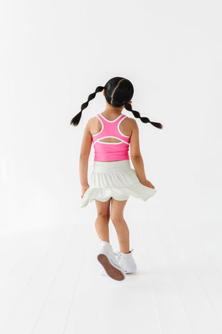 Hint of Mint | 2-tiered Skort - By Baano