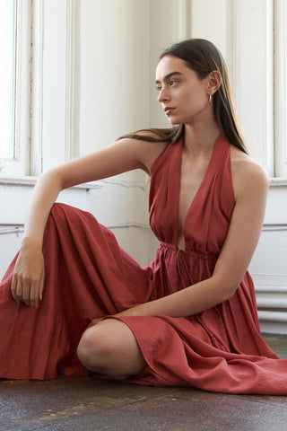 SHARE YOUR GLOW WOVEN MAXI DRESS - By Baano