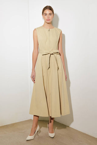 DELICATE DREAMS WOVEN MIDI DRESS - By Baano