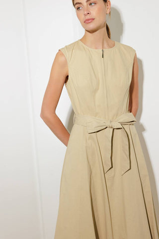 DELICATE DREAMS WOVEN MIDI DRESS - By Baano