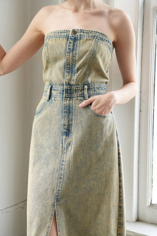 UNBEATABLE MEMORIES MIDI DRESS - By Baano