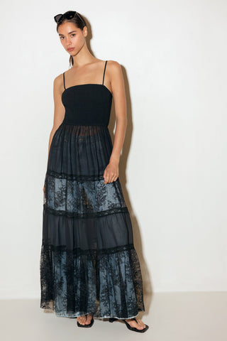REMARKBLE ENTRANCE STRAP MAXI TOP - By Baano