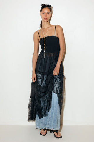 REMARKBLE ENTRANCE STRAP MAXI TOP - By Baano