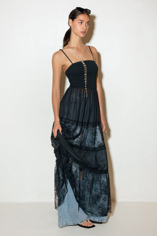 REMARKBLE ENTRANCE STRAP MAXI TOP - By Baano