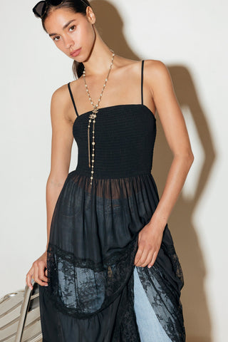 REMARKBLE ENTRANCE STRAP MAXI TOP - By Baano
