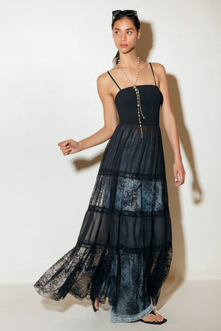 REMARKBLE ENTRANCE STRAP MAXI TOP - By Baano
