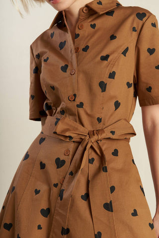 READY TO GO WOVEN MIDI DRESS - By Baano