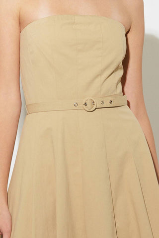 TAKING COMPLIMENTS WOVEN MIDI DRESS - By Baano