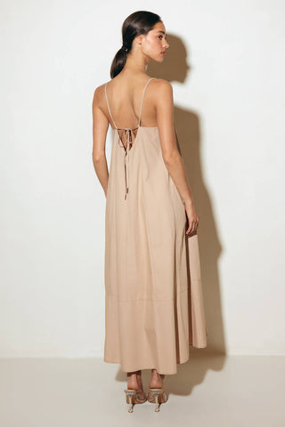 DAISY LANE WOVEN MIDI TENT DRESS - By Baano