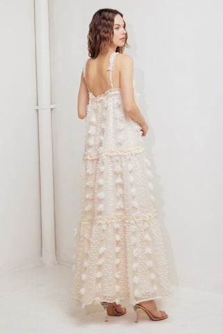 CLOUD NINE GOWN WOVEN ANKLE DRESS - By Baano