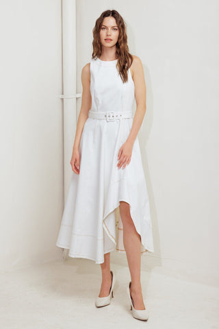 POET’S MUSE WOVEN MIDI DRESS - By Baano