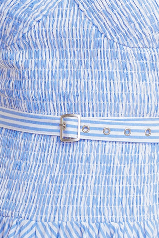 CITY BREEZE WOVEN MIDI DRESS - By Baano