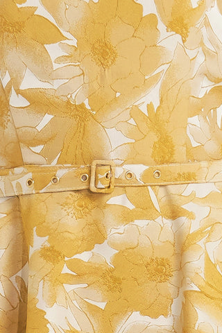 VERA BLOOM JACQUARD MIDI DRESS - By Baano