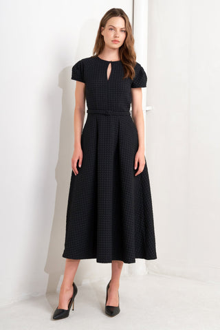 MOOD STUDY WOVEN MIDI DRESS - By Baano