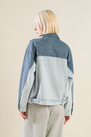 A BAR SONG DENIM JACKET - By Baano