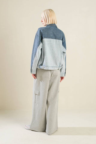 A BAR SONG DENIM JACKET - By Baano