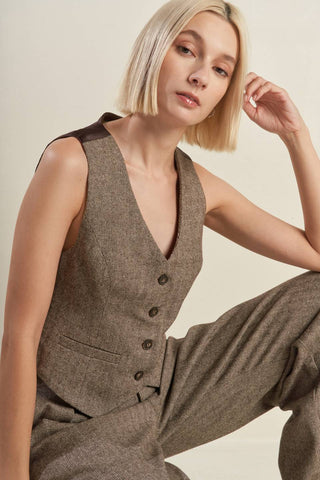 VIBRANT DAZE WOVEN VEST - By Baano