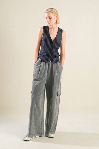 FOREVER CONNECTED WOVEN VEST - By Baano