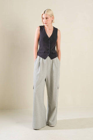 CAUGHT YOUR EYE WOVEN VEST - By Baano