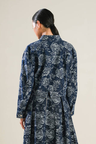 SOPHISTICATED STUNNER DENIM JACKET - By Baano