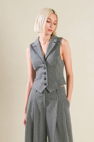 WANNA BE LOVED WOVEN VEST - By Baano