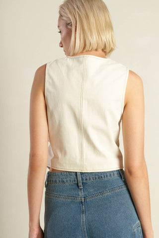 WATCHING THE WIND WOVEN VEST - By Baano