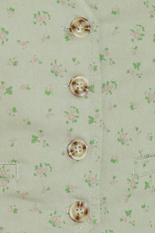 DRIFTING CURRENTS OLIVE WOVEN VEST - By Baano